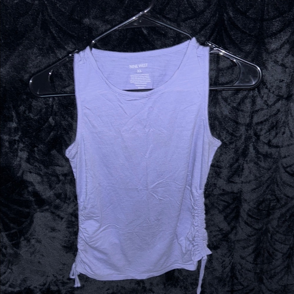Nine West Women's Purple Sleeveless Top